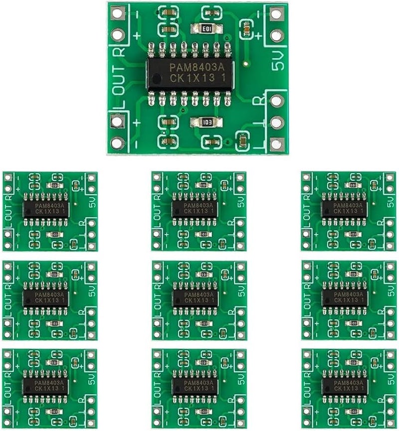 لوحة مكبر الصوت الرقمي PAM8403 2x3W مكبر طاقة مصغر من الفئة D وحدة مكبر 5 فولت - Image 1